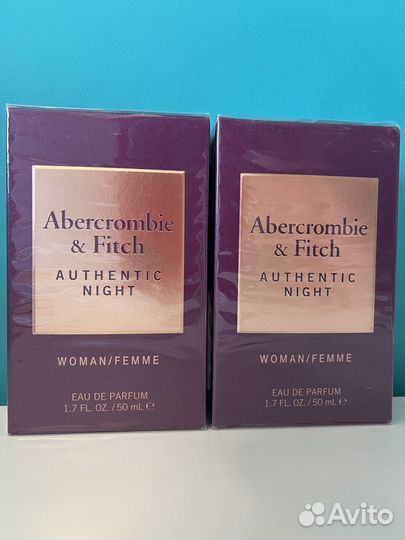 Abercrombie & fitch Authentic Night Women 50 мл