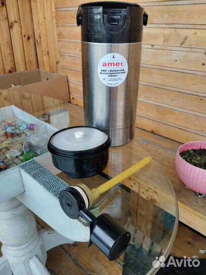 Термосы. «Amet» 2,5 л. нерж. и другие