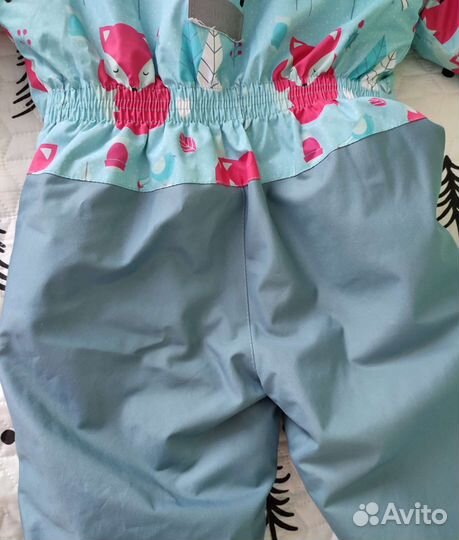 Зимний комбинезон для девочки 92