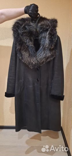 Дубленка женская зимняя натуральная р-р 44-46