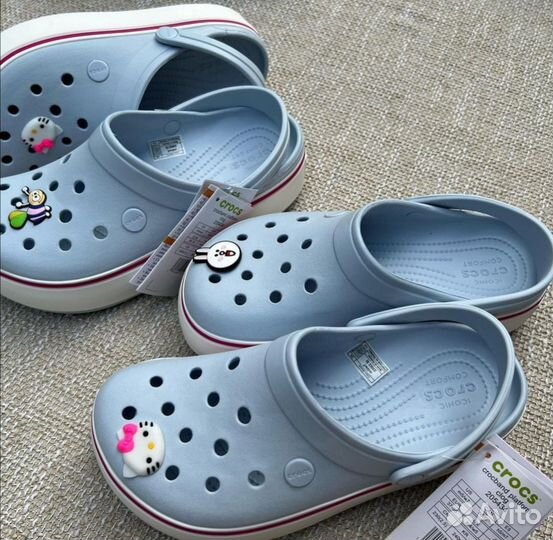 Crocs на платформе кроксы женские