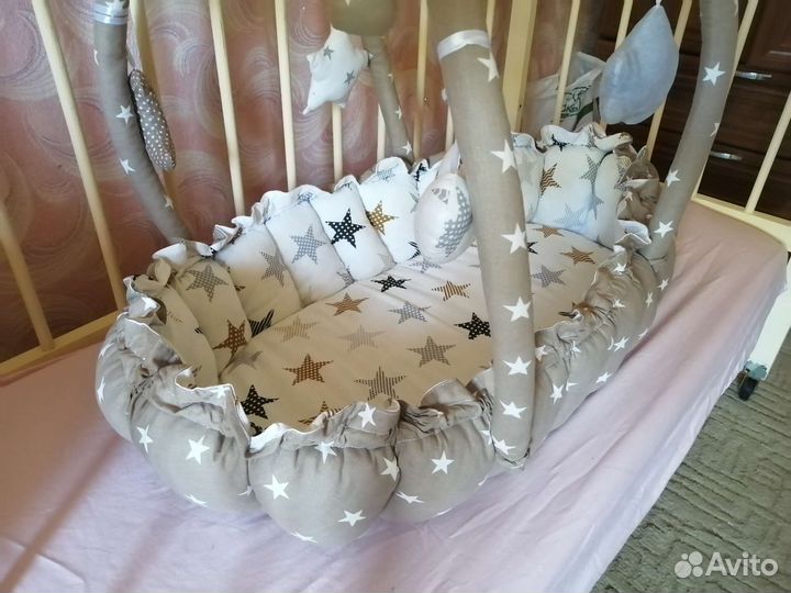 Кокон гнездышко для новорожденных