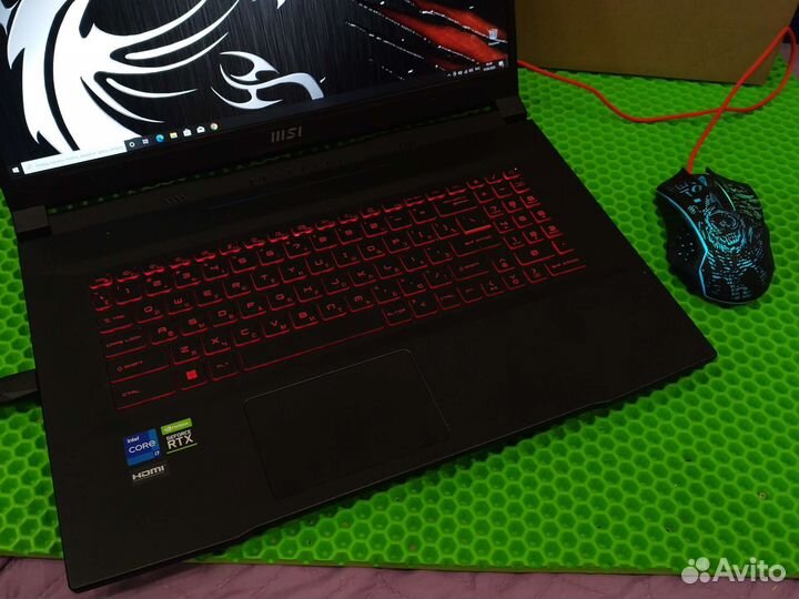 Игровая Bazuka MSI (17'3-144Hz/i7-12650/RTX3050)