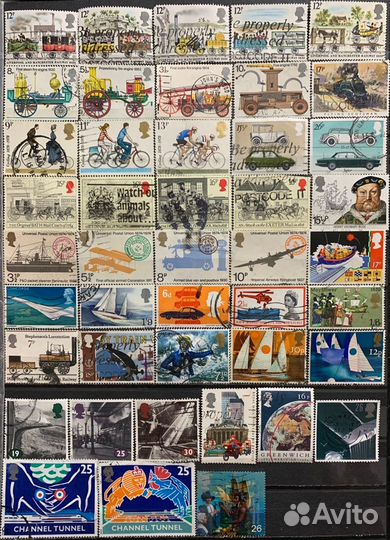 Почтовые марки Великобритания (Great Britain, UK)