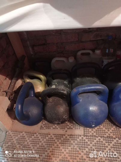 Гири 16,24,32 кг