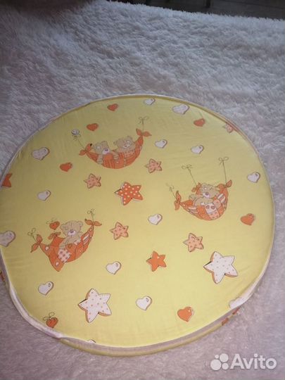 Матрас для круглой кроватки