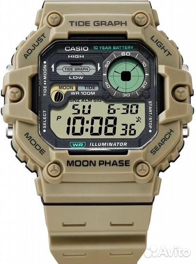 Мужские наручные часы Casio Collection WS-1700H-5A