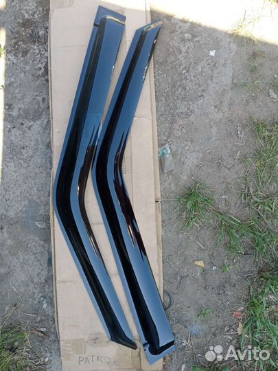 Ветровики. Nissan patrol y62