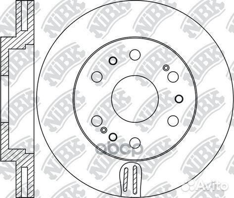 Диск тормозной chevrolet/cadillac 09- RN1678