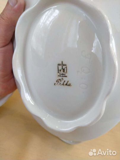 Фарфоровая супница Финляндия