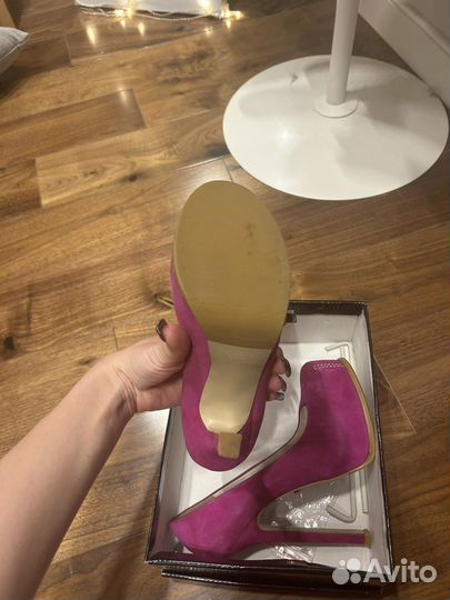 Туфли женские 37 размер замшевые