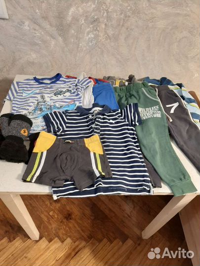 Вещи на мальчика 3 лет пакетом