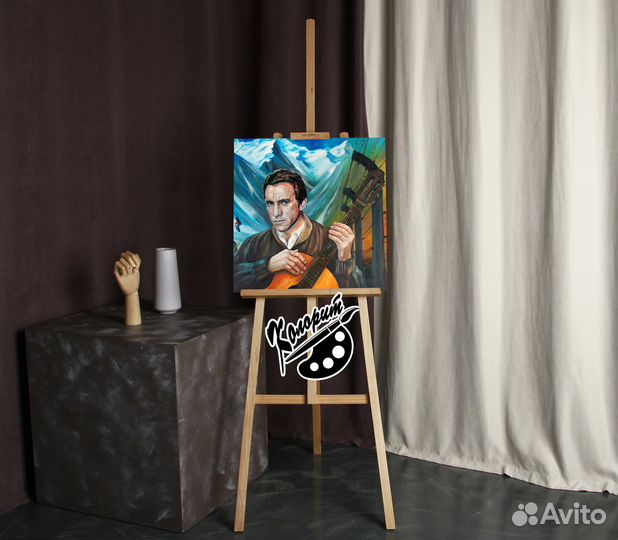 Портрет Высоцкого