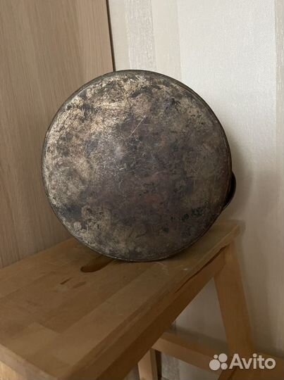 Старинная медная кастрюля 5.5л