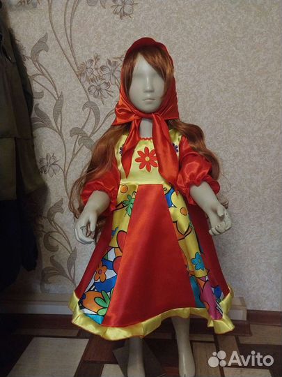 Детские русские-народные карнавальные костюмы