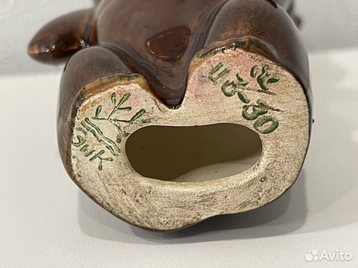 Олимпийский мишка фарфор СССР