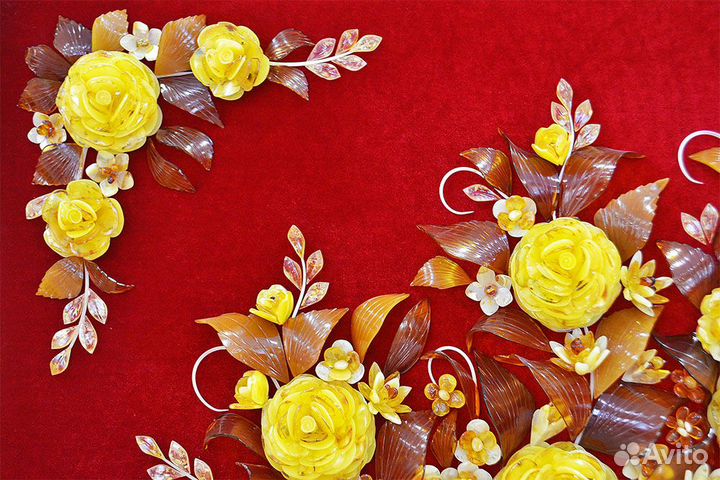 Картина из янтаря 