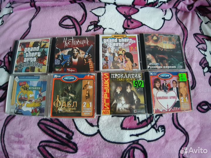 Cd диски музыка фильмы игры программы