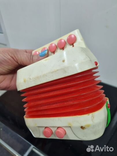 Игрушка детская музыкальная Гармошка Елочка