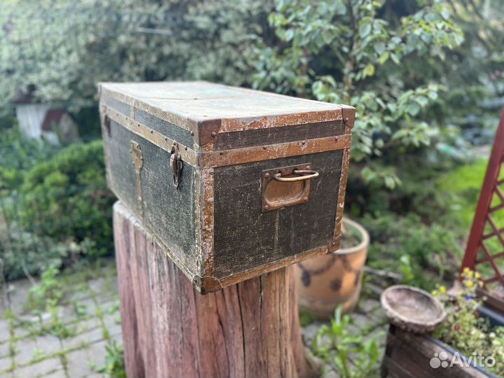 Сундуки чемоданы старинные