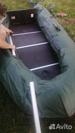 Лодка надувная двухместная