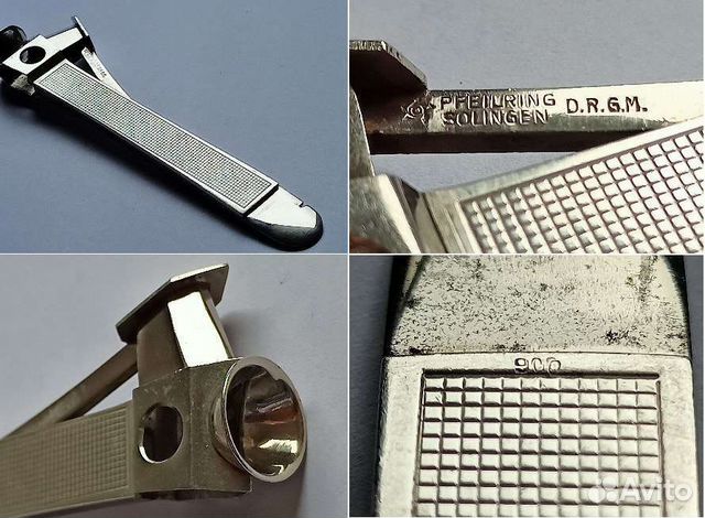 Гильотина для Сигар Серебро 900 Германия 1920-30е