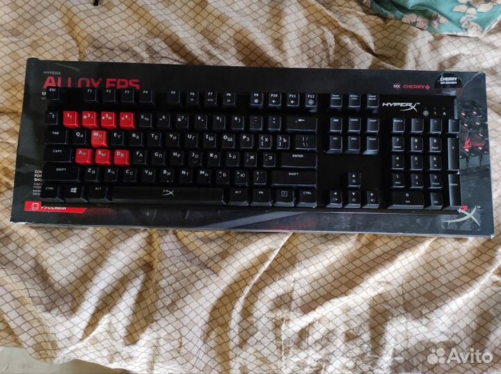 Игровая механическая клавиатура Hyperx alloy fps
