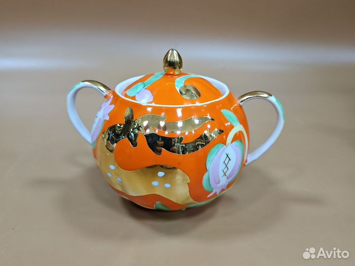 Сахарница. Золотой олень. Дулево. СССР