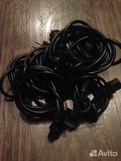 Кабель питания 220В толстый качественный