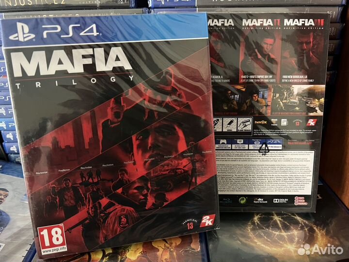 Игра Mafia Trilogy PS4 / Новый
