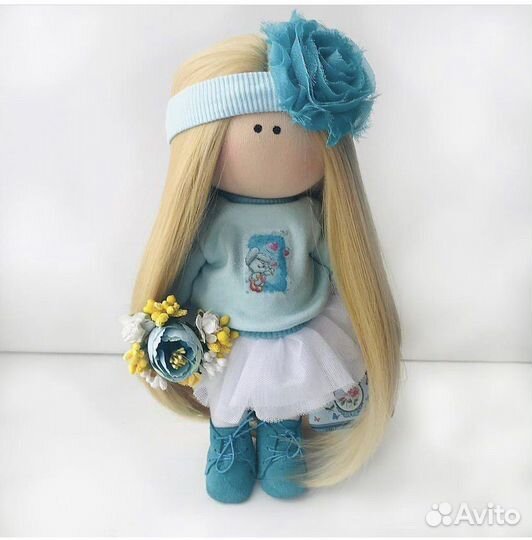 Текстильная интерьерная кукла