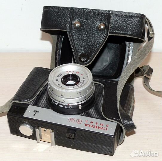 Фотоаппарат Смена- 8М.Ломо СССР. Рабочий