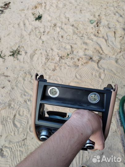 Задний дефлектор с понэлью климата bmw f01, f02