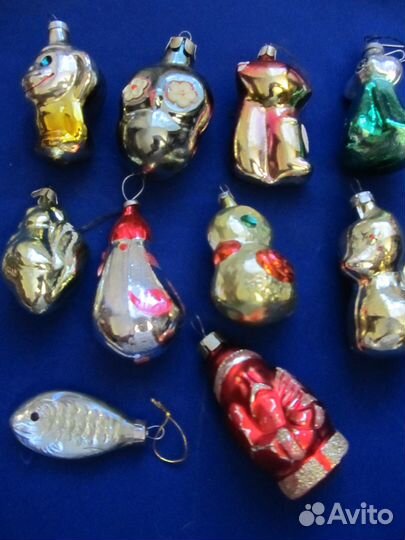 Елочные игрушки, остатки. Колпино