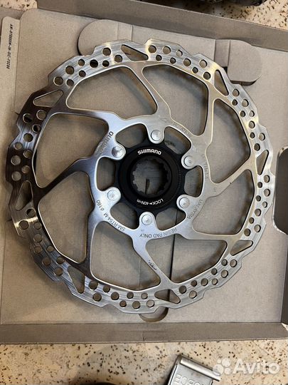 Тормозной ротор shimano rt 54-m 180 160