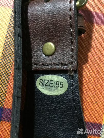 Ремень текстиль плетёный с элементами кож. зам