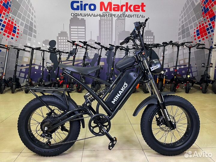 Электровелосипед электрофэтбайк