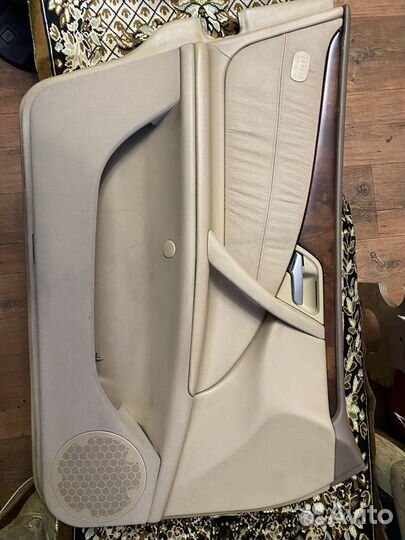 Дверные карты mercedes w210 бежевые