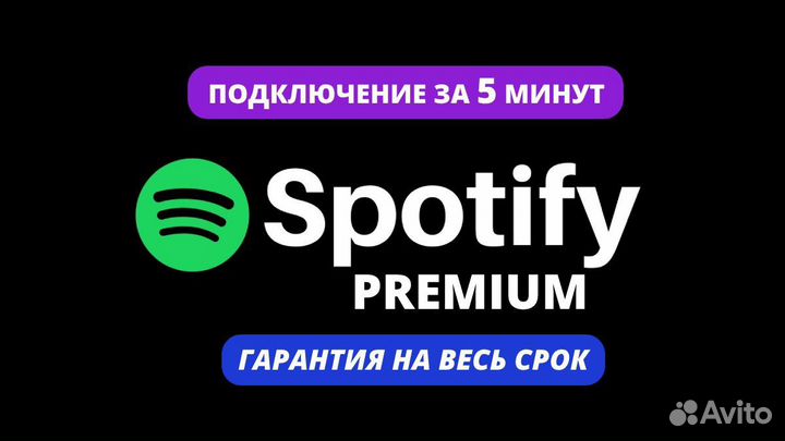 Spotify Premium - Пожизненно (Индвидуальная)