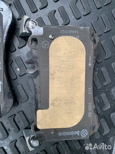 Колодки передние A0084203220