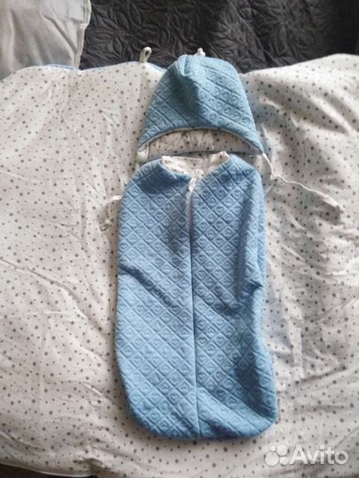 Конверт на выписку для мальчика на весну