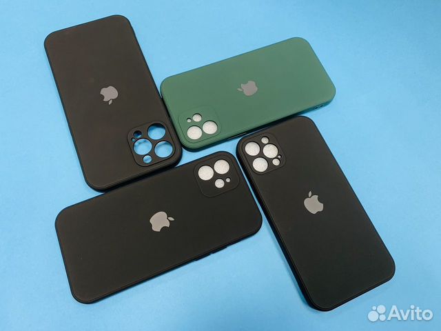 Чехлы square silicone на IPhone 12/12Pro