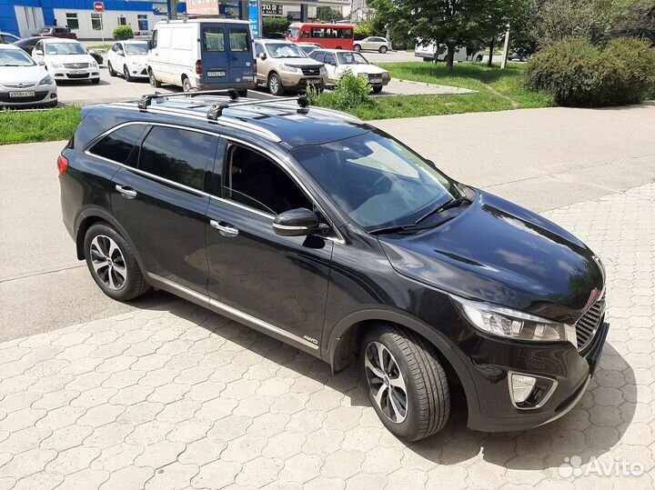 Багажник на крышу киа Соренто Прайм, Turtle