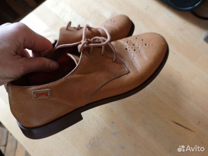 Туфли полуботинки натуральная кожа 36 camper