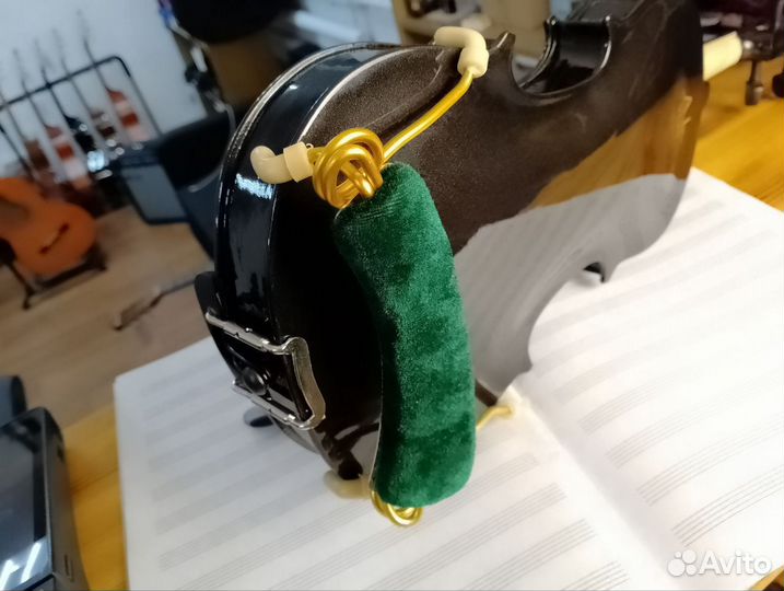 Мостик для скрипки FiddlermanSR-01S 1/2 зеленый