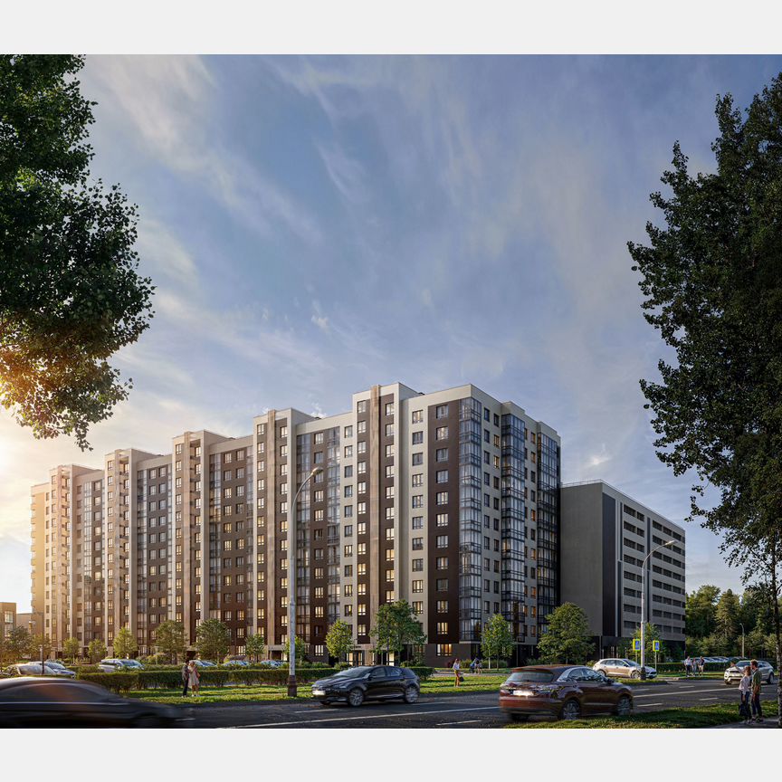 1-к. квартира, 35,6 м², 11/12 эт.