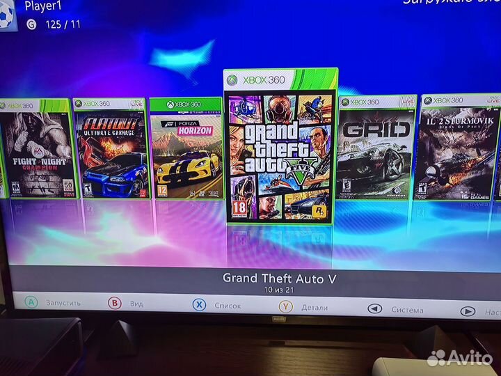 Xbox 360 slim 250 gb прошитый freeboot