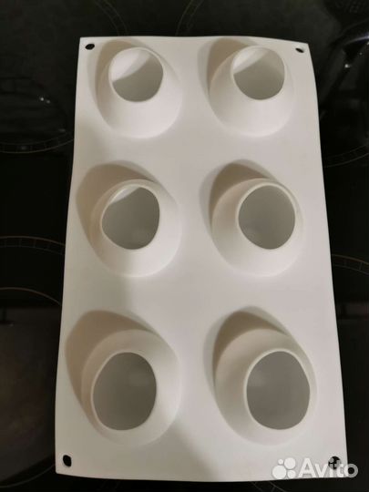 Силиконовая форма яблоко