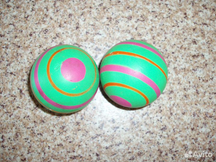 Мячики резиновые