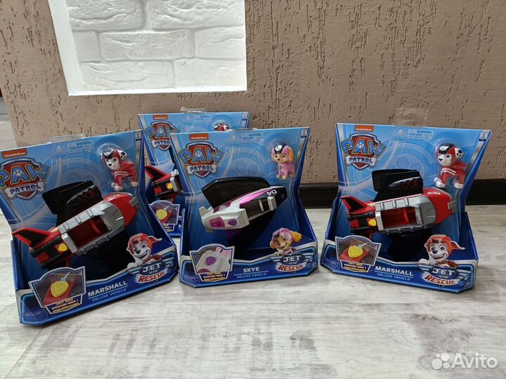 Щенячий патруль Мегащенки Скай и Маршал оригинал